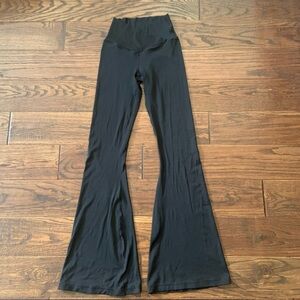 Aerie crossover flare leggings